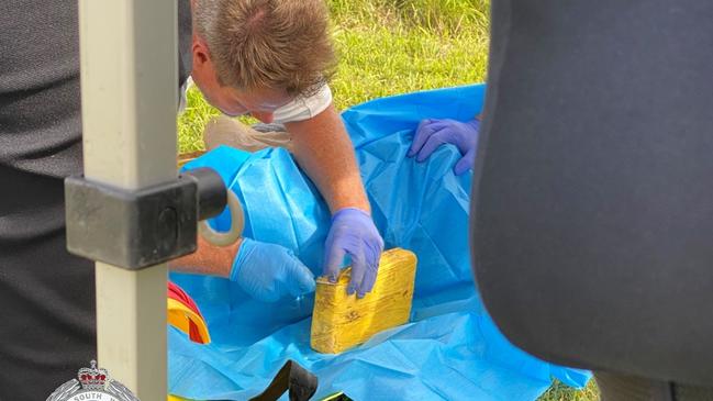 Brazilian national Bruno Borges-Martin drowned while trying to smuggle an estimated more than 50 kilograms of cocaine to shore near the Port of Newcastle. The hunt is still on to find fellow diver Jhoni Fernandes Da Silva. Picture: NSW Police