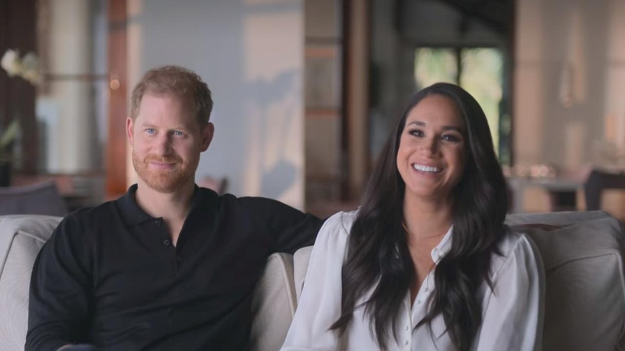 Harry and Meghan were also interviewed for the series. Picture: Netflix