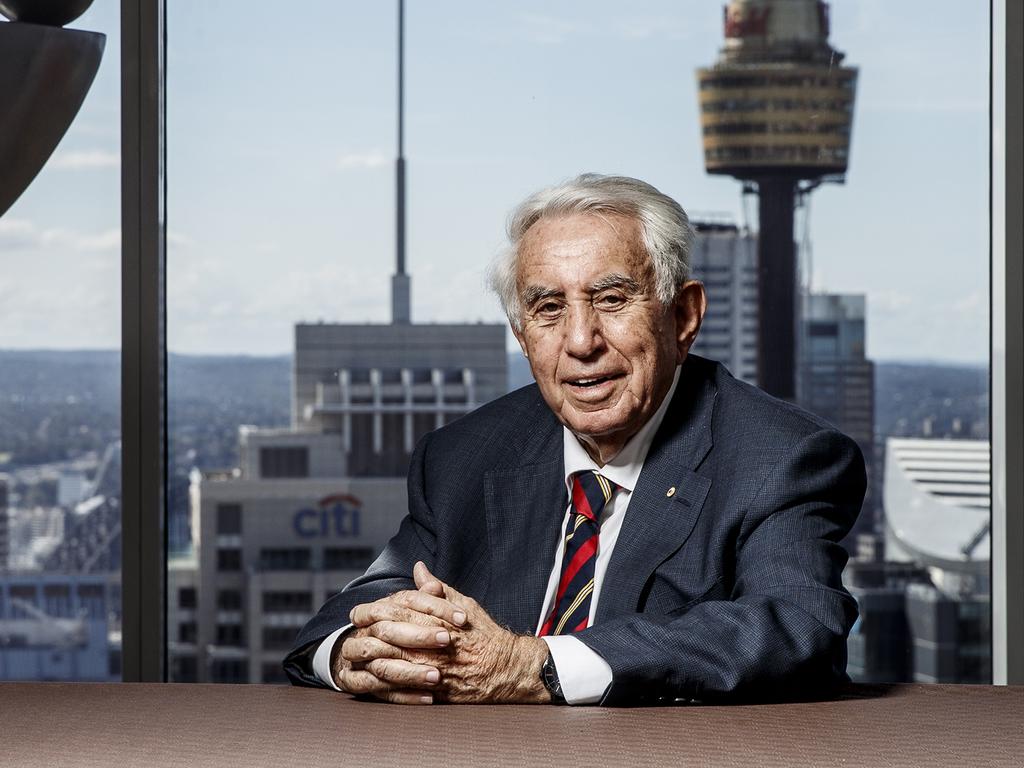 Harry Triguboff Australian billionaire real estate property developer and one of Australia's richest people also lives in an exclusive part of the east. Photo: James Horan