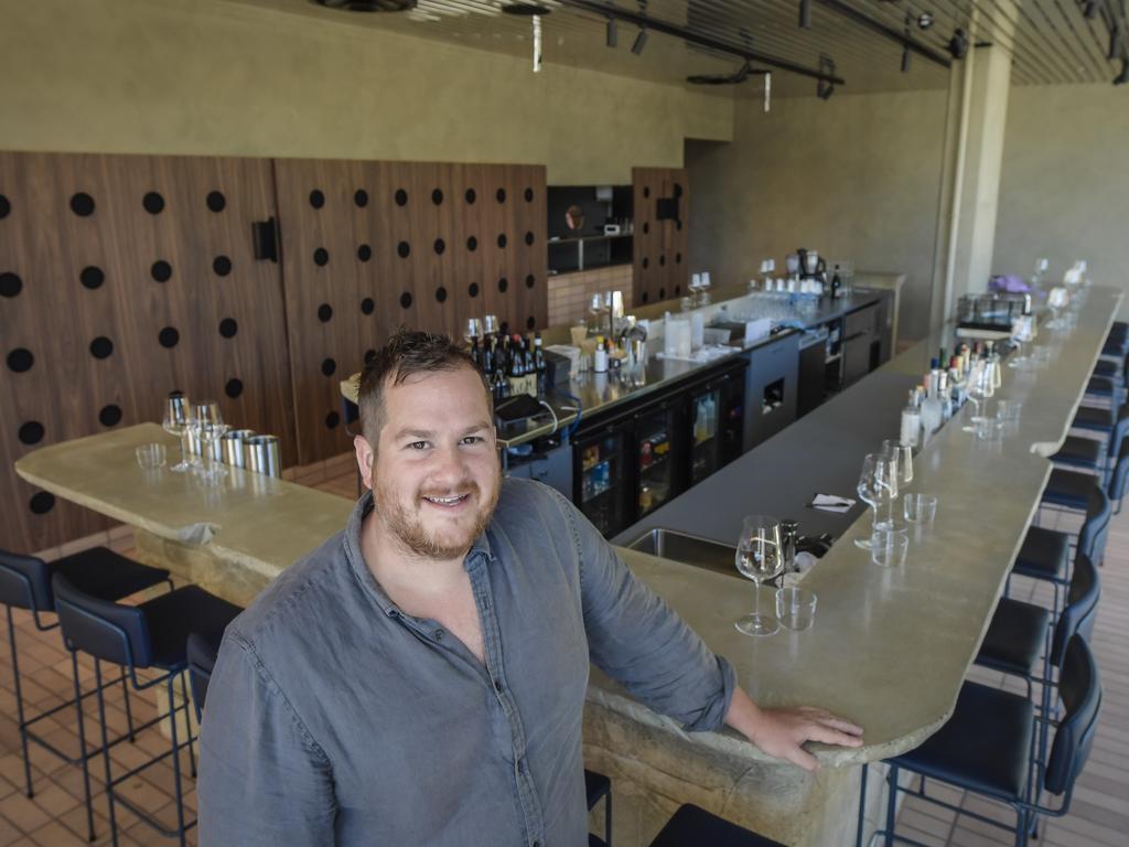 Owner of Dolly Sam Worrall-Thompson inside the bar. Pic Roy VanDerVegt