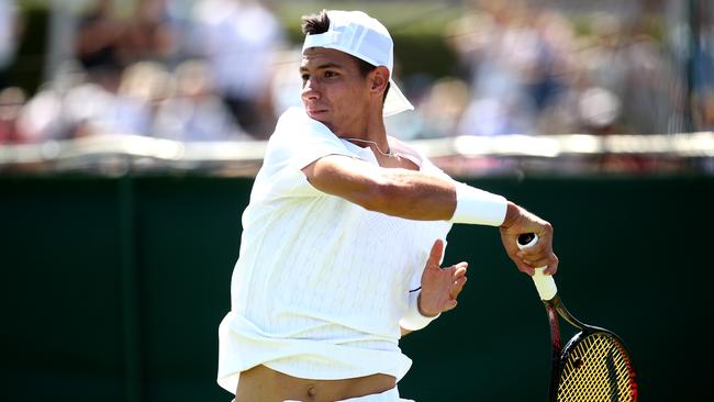 Australia’s Alexei Popyrin. Picture: Getty Images