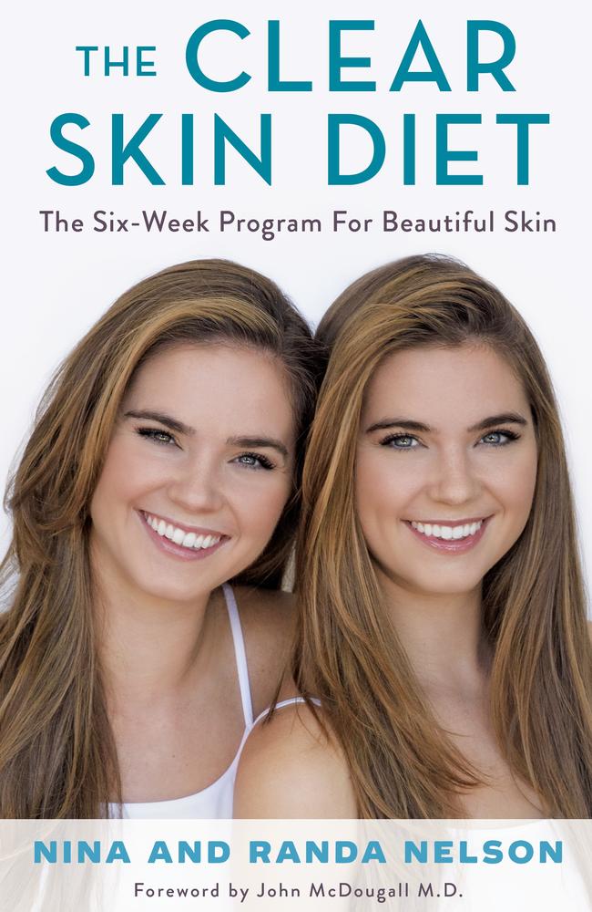 The new book by twin sisters Randa and Nina Nelson, called The Clear Skin Diet.