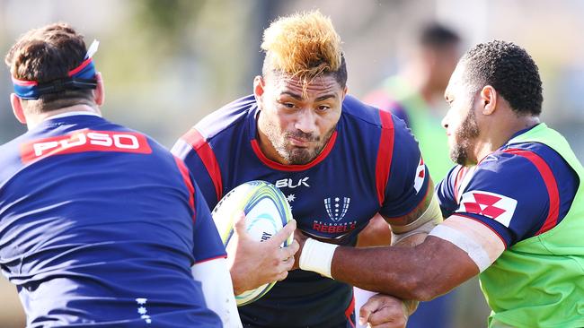 Amanaki Mafi faces a nervous wait after being charged with assault. Picture: Getty