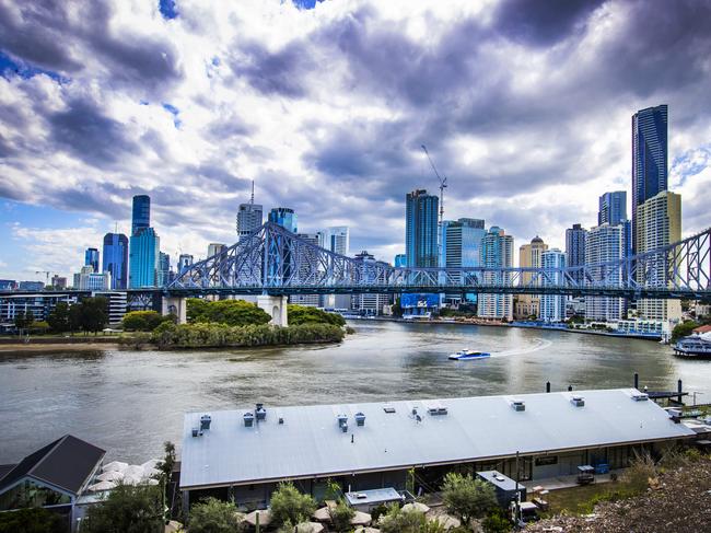 Embracing Brisbane’s subtropical climate will become one of the keys to its success over the next decade. Picture: NIGEL HALLETT