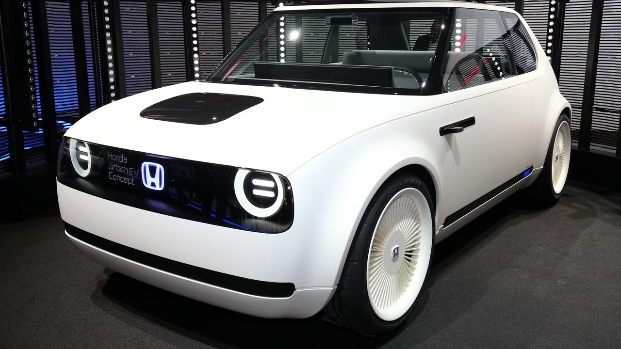 Honda’s cool retro concept car at the 2019 Frankfurt motor show.