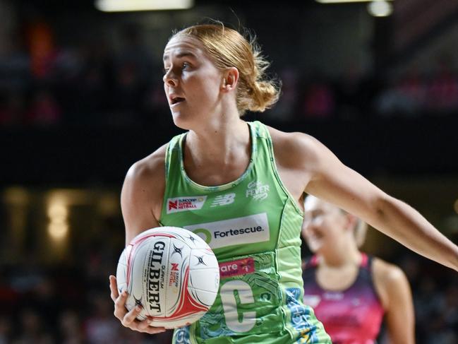 Jordan Cransberg starred for the Fever. Picture: Getty Images