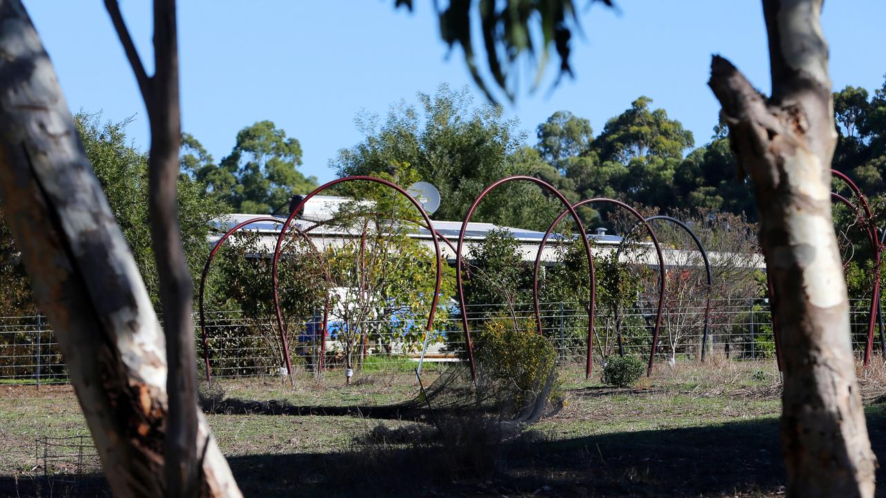 A property in Osmington, the scene of a crime scene where seven people were found dead. Picture — Justin Benson-Cooper / The West Australian