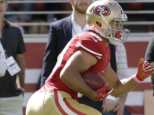 49ers Jarryd Hayne inactive for first time this season