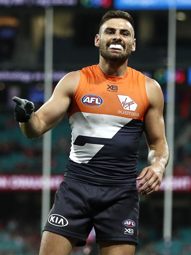 Stephen Coniglio starred as stand-in captain. Pic: Getty Images