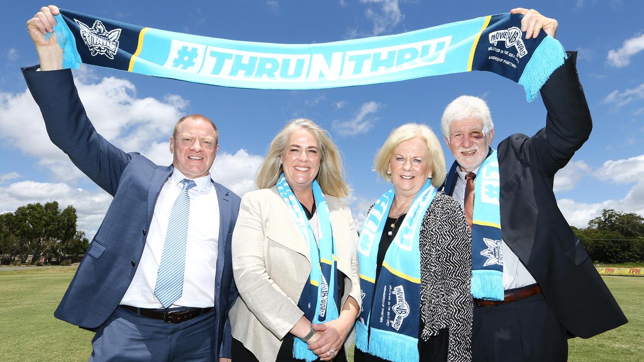 Dennis Watt, Rebecca Frizelle, Jo Kelly and Darryl Kelly are hoping to lead the Titans into a new era. Picture Glenn Hampson