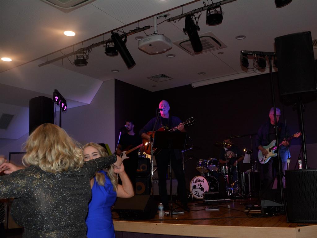 Witch Doctor brought the crowd to the dance floor at Warwick's Coppers Ball charity event on Saturday night.