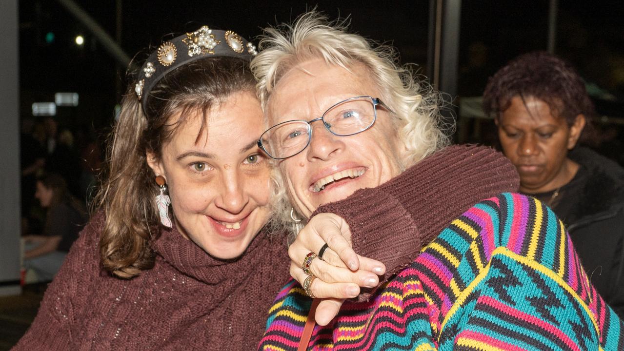 Kimberley and Lorene Santarossa at 2023 Riverside Festival – official opening of Red Dog Riverfront Saturday July 1 2023. Picture: Michaela Harlow