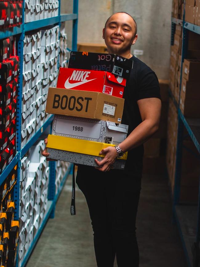 Justin Truong runs Pushas, Australia’s largest resale market. Source: Supplied