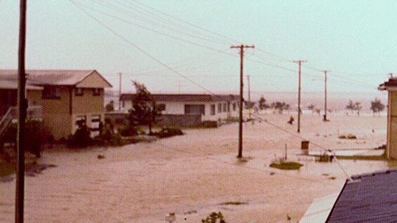 1974 flooding at Labrador.