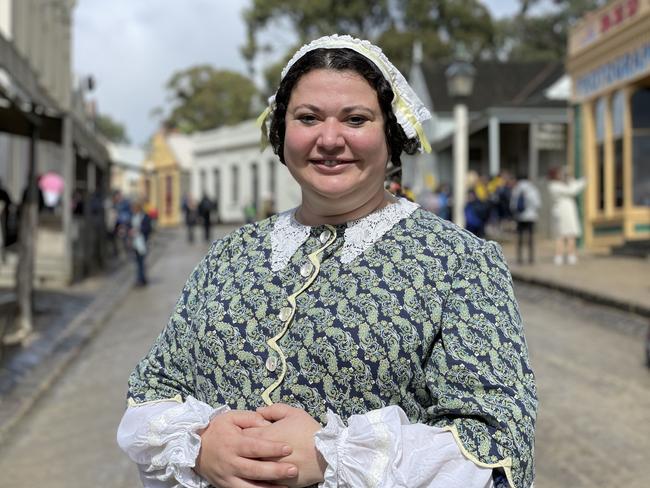 Sovereign Hill events and programs producer Lucy McNeil.