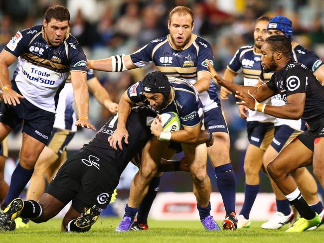 The Brumbies blew it late against the Sharks.