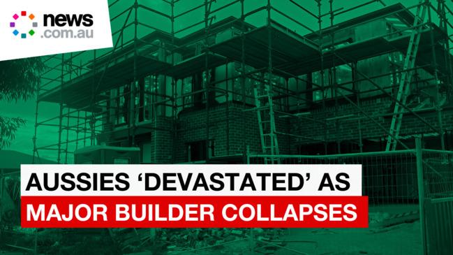 Major Australian builder collapse leaves hundreds in limbo