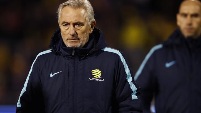 Bert van Marwijk, Head coach of Australia, saw his side improve vs Colombia.