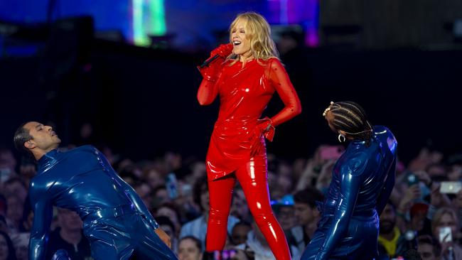 You might be surprised by the Kylie Minogue song which made the list. Picture: James Smith/Sam Snap/GC Images.