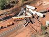 Train back on track after chaotic Katherine derailment