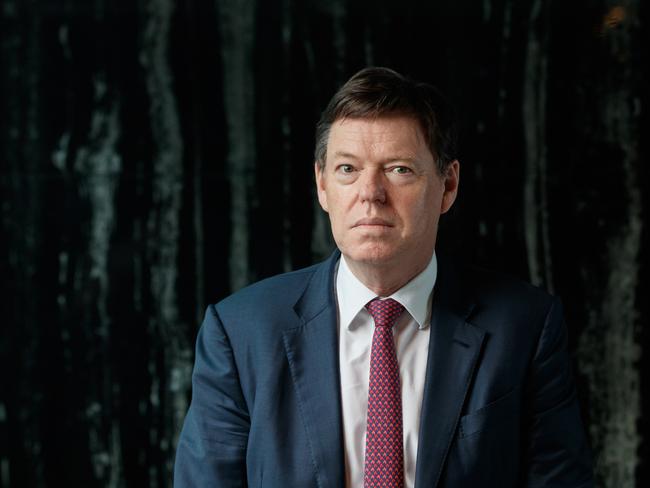 17-01-2025. Star Entertainment chief executive Steve McCann. McCann has been locked in talks all week with banks and government with the casino operator facing a deeply uncertain future. Picture: Max Mason-Hubers / The Australian