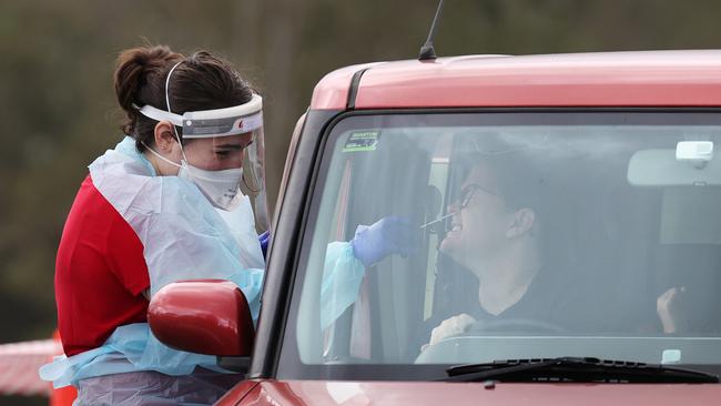 Queenslanders living in the Beenleigh, Logan and Upper Gold Coast areas have been asked to remain on alert for symptoms, amid murmurs of another lockdown to combat the Delta variant. Picture: Liam Kidston
