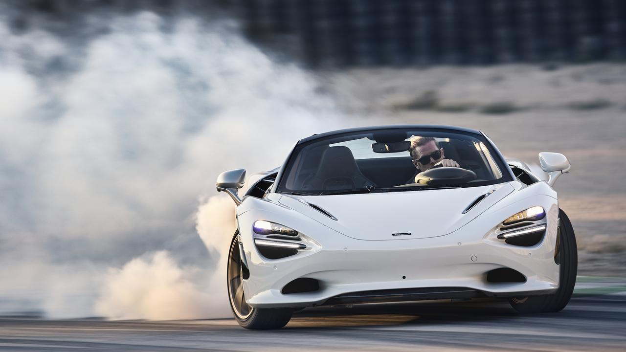 2023 McLaren 750S Spider.