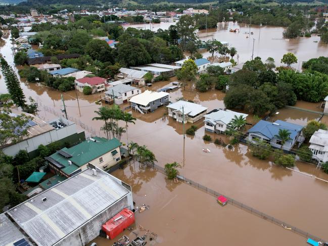 Resident are continuing to rebuild after the devastating floods. Picture: Dan Peled