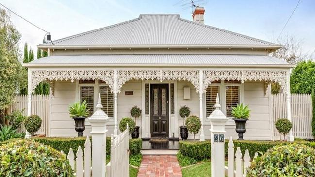 The gorgeous home at 26 Hannan St, Williamstown attracted a steady flow of buyers during the campaign.