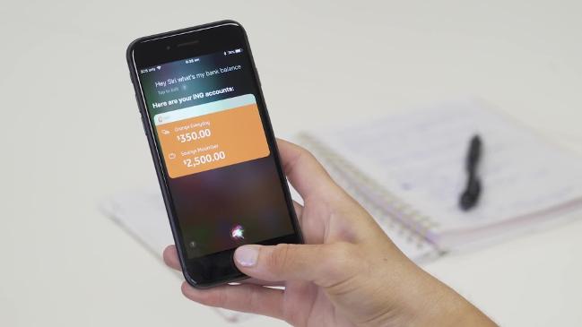 ING Siri balance check