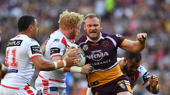 Matt Lodge has been engaging in plenty of community work. (AAP Image/Darren England)