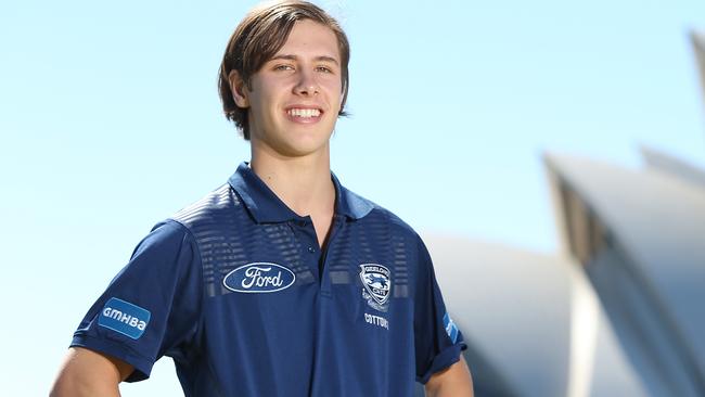 Lachlan Fogarty has landed at the Cats.