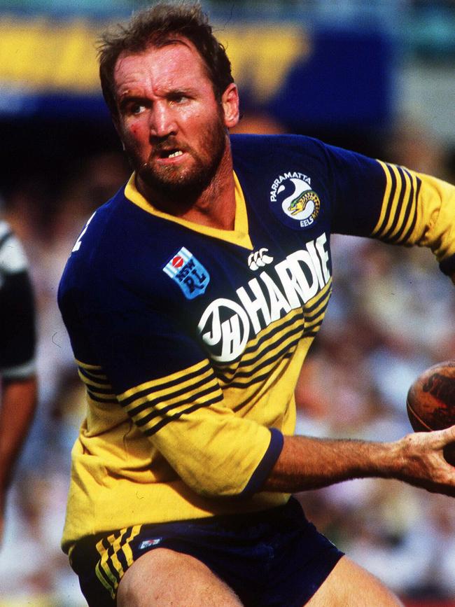 Price in action for the Parramatta Eels.