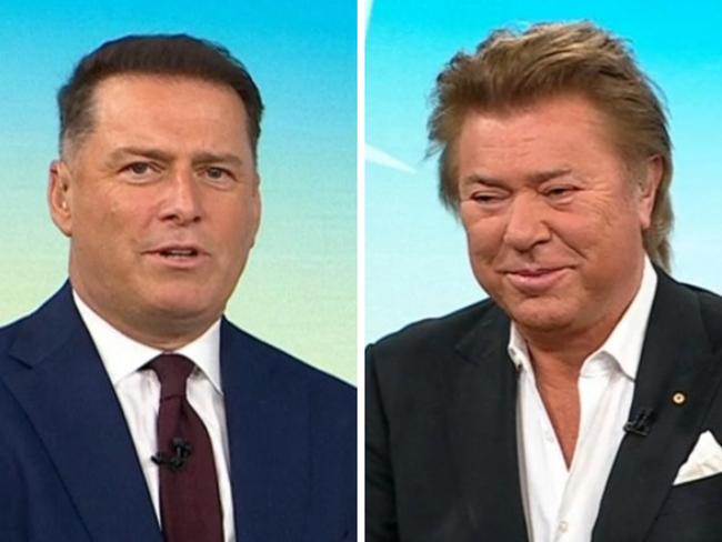 Karl Stefanovic and Richard Wilkins.