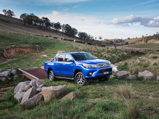 Popular ... The HiLux is not only Australia’s favourite ute, it is also our biggest selling four-wheel-drive. Picture: Supplied