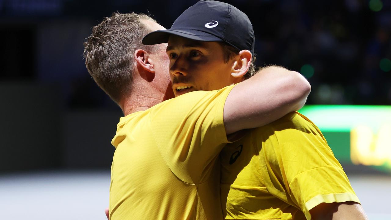 ‘Dug really deep’: Alex de Minaur guides Aussies to Davis Cup final