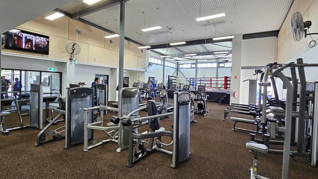 The gym in the St George community wellbeing centre.