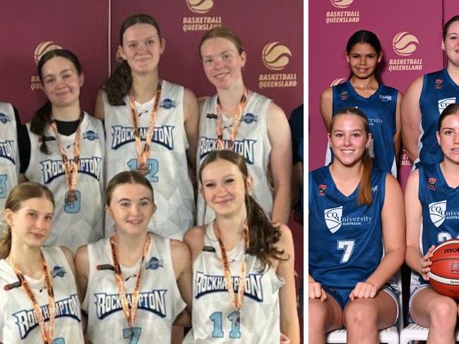 The Rockhampton Storm and Cyclones basketball teams both scored bronze at the under-18 girls state championships.