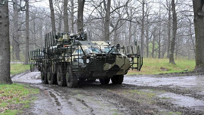 Ukraine’s highly trained brigades are flush with new kit from the United States and NATO. Picture: AFP