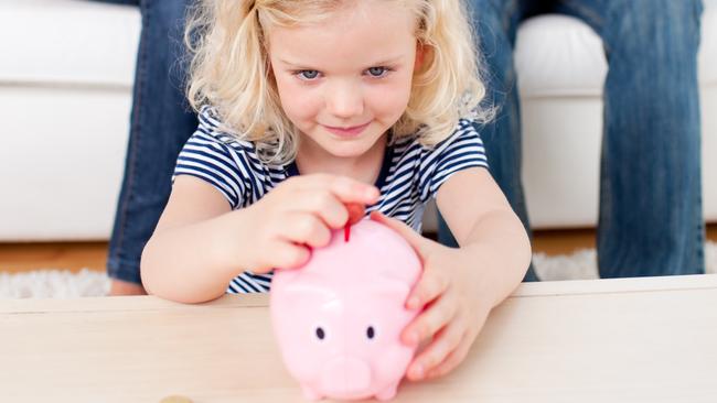 Learning about money at a young age starts with becoming familiar with the different shapes and sizes.