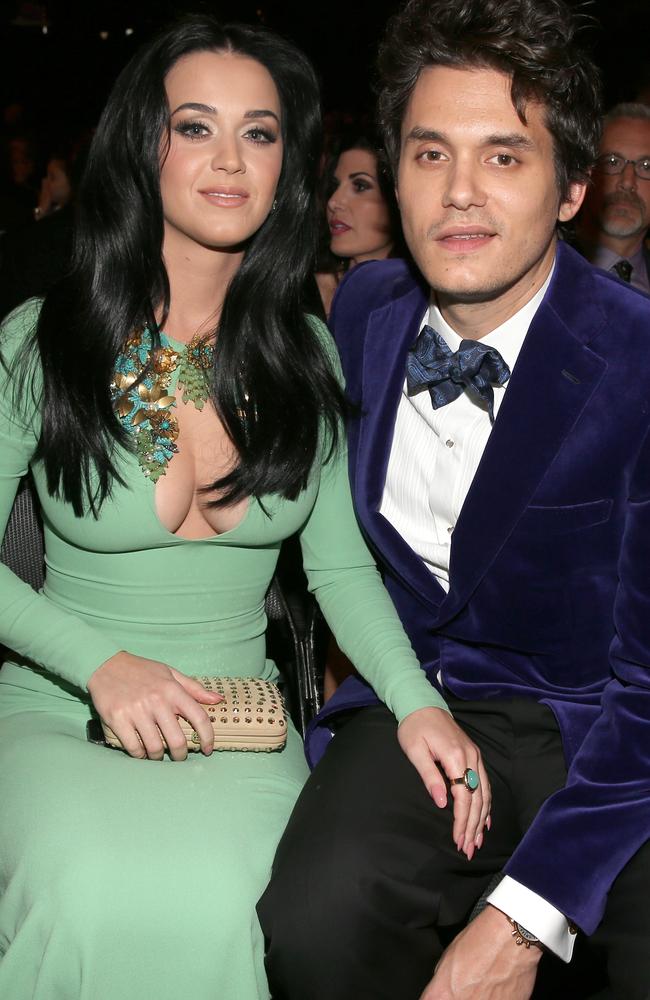 Since her messy divorce from ex-husband Russell Brand, Katy Perry has dated John Mayer on and off before moving on to Orlando Bloom. Picture: Getty Images.