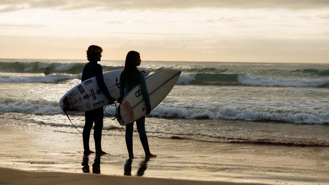 Curl Curl, an established surf beach, had flown under the radar compared to other beaches, Mr McGrath said. Picture: David Swift