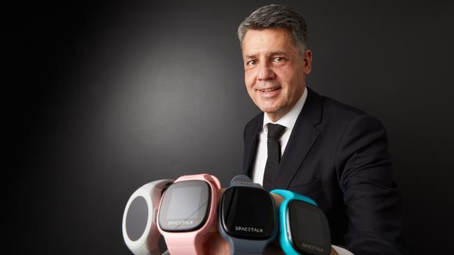 Supplied Editorial Fwd: MGM Wireless founder Mark Fortunatow with the Spacetalk watches