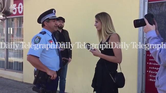 Lauren Southern causes a stir in Sydney's Lakemba