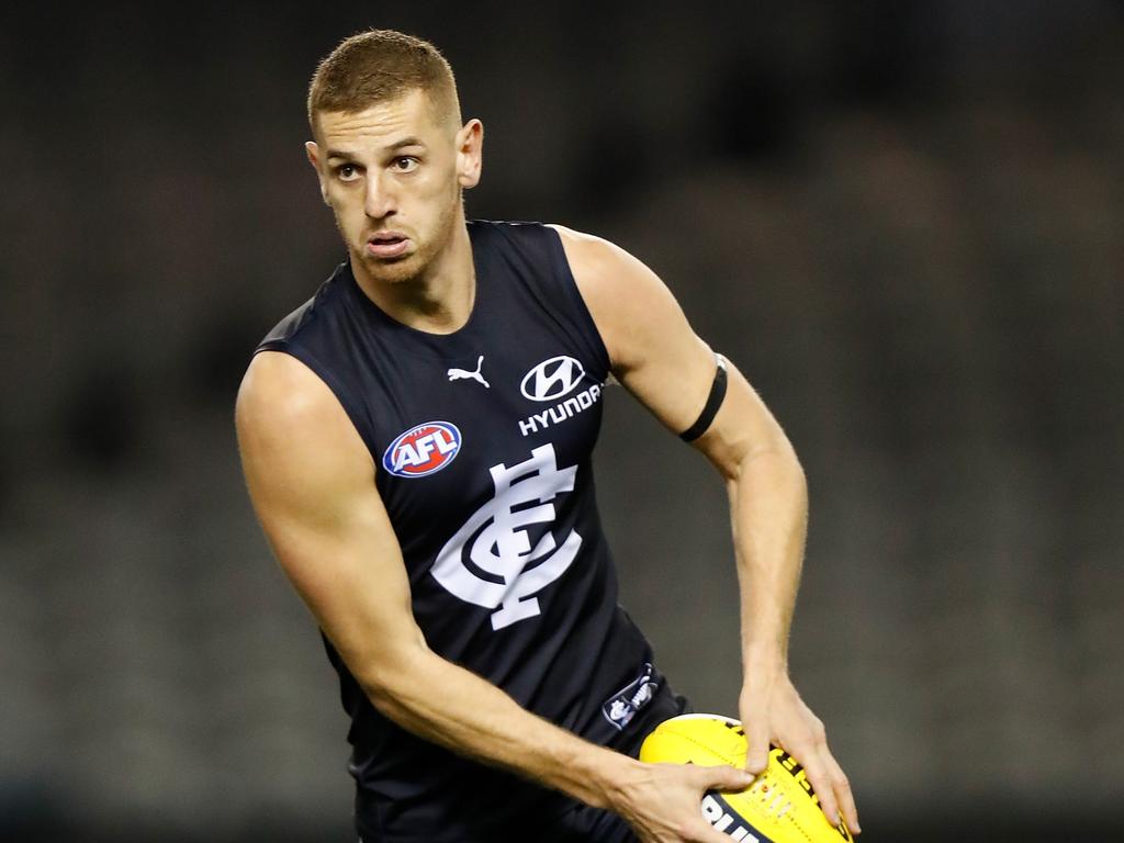 Liam Jones is back on an AFL list. Picture: Michael Willson/AFL Photos via Getty Images