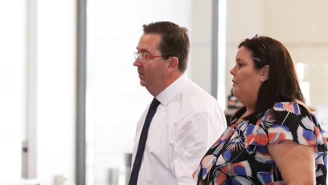 Senator James McGrath at senate pre-selection at the Brisbane Convention Centre, South Brisbane. Picture: Liam Kidston