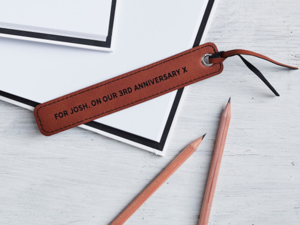 Lottie &amp; Liv, Personalised ‘3rd Anniversary’ Bookmark