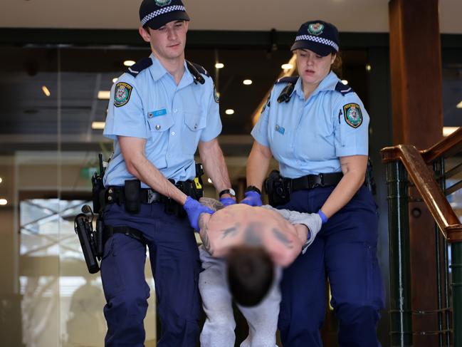 NSW Police arrest a second man over an alleged attempt to set a Newtown synagogue alight on January 11, 2025. Picture: NSW Police