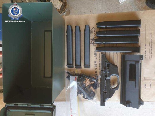 Items police seized from Michael Tyler’s Taree home. Picture: NSW Police