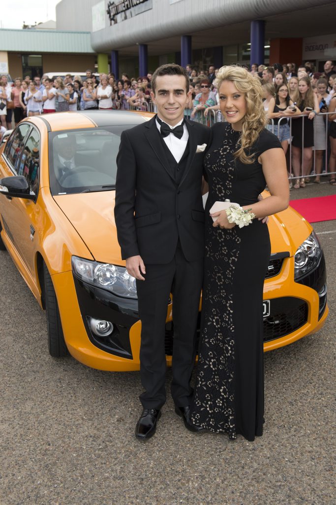 Heidi Wilkie and Tom Fowler look stylish. Picture: Kevin Farmer